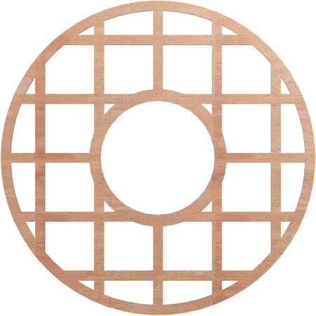 Ekena Millwork O'Neal Wood Fretwork Pierced Ceiling Medallion, Cherry, 36"OD x 13 1/8"ID x 1/4"T CMWP36X36X0250ONCH